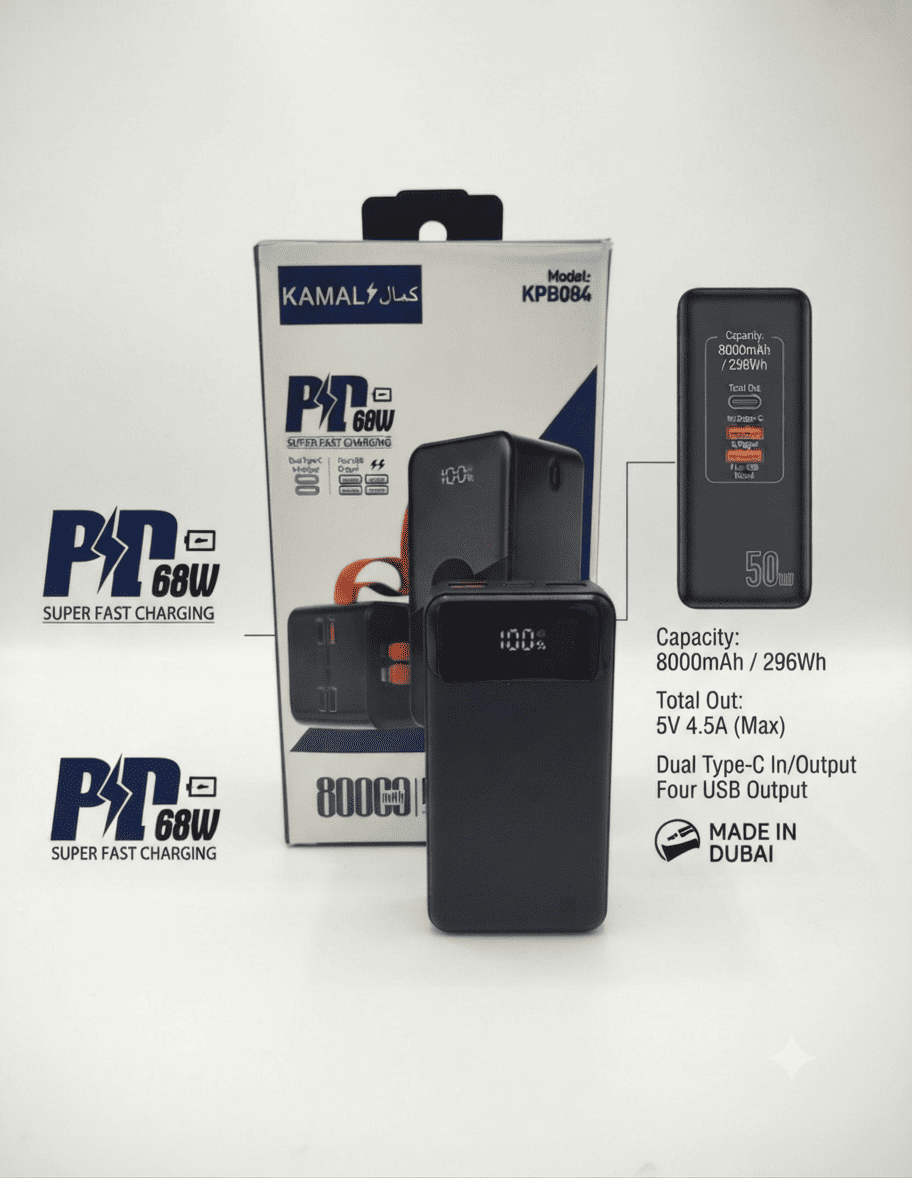 1001074461 KAMAL KPB084 80000mAh.68w - Image 1