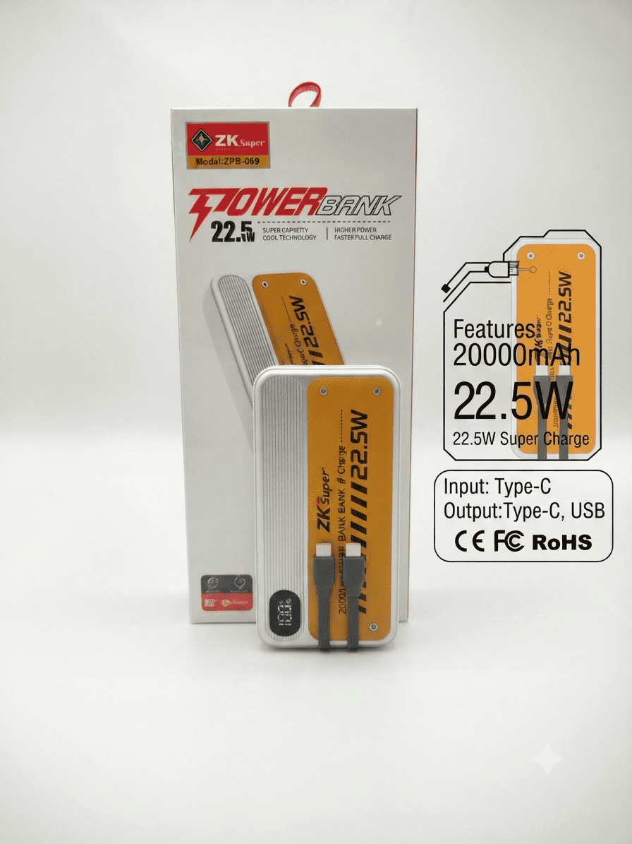 1001074464 ZK Super 22.5W 20000mAh - Image 1