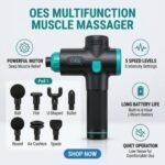 OES Muscle Massager | 5-Speed Deep Tissue Massage