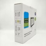 100W Solar Wall Light | IP66 Waterproof Warm Sunset LED Light - Image 3