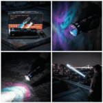 BX57 3 Color Flashlight | Rechargeable LED - Image 5