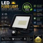 LED Flood Light with Sensor