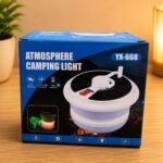Solar Rechargeable LED Light with Type-C Charging