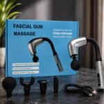 Deep Tissue Massage Gun with 4 Massage Heads