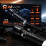 High Power Rechargeable LED Zoom Torch Light