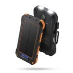 Rugged Waterproof Solar Power Bank 20,000 mAh with Compass - Image 4
