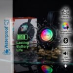 KBroad Waterproof Portable Speaker with RGB Light