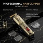 Professional Hair Clipper LT-309 | Cordless Trimmer