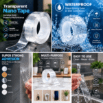 Nano Tape 5m - Transparent & Reusable