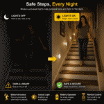 Wireless Remote-Controlled LED Lights (Pack of 3) - Image 2