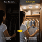Wireless Remote-Controlled LED Lights (Pack of 3) - Image 3