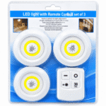 Wireless Remote-Controlled LED Lights (Pack of 3) - Image 7