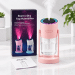 Starry Sky Top Humidifier - Cool Mist Air Diffuser with LED Light & Projection - Image 3