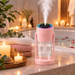 Starry Sky Top Humidifier - Cool Mist Air Diffuser with LED Light & Projection - Image 2